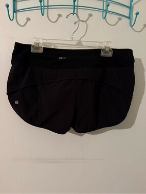 lululemon athletica Black Athletic Running Shorts